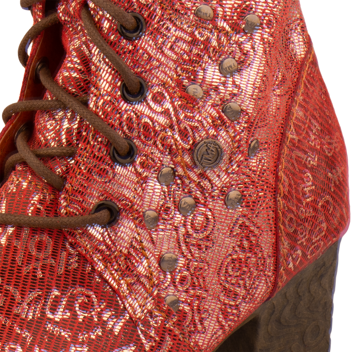 TMA 1191 | Damen Stiefeletten | Rot