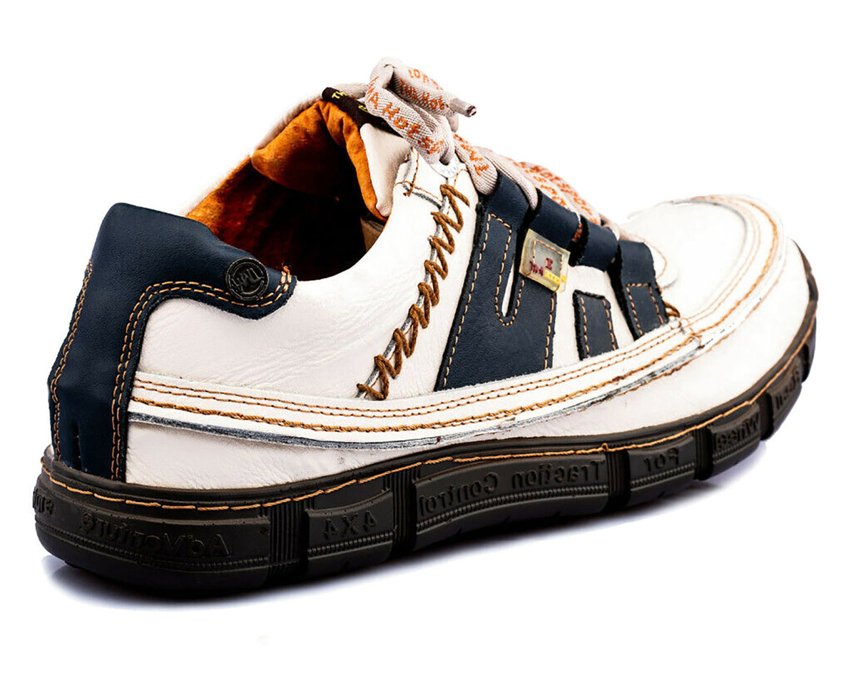 Herrenschuhe | TMA 9958 | Herren Halbschuhe | Sneaker | Echtleder | weiß | alle Größen 41 - 46