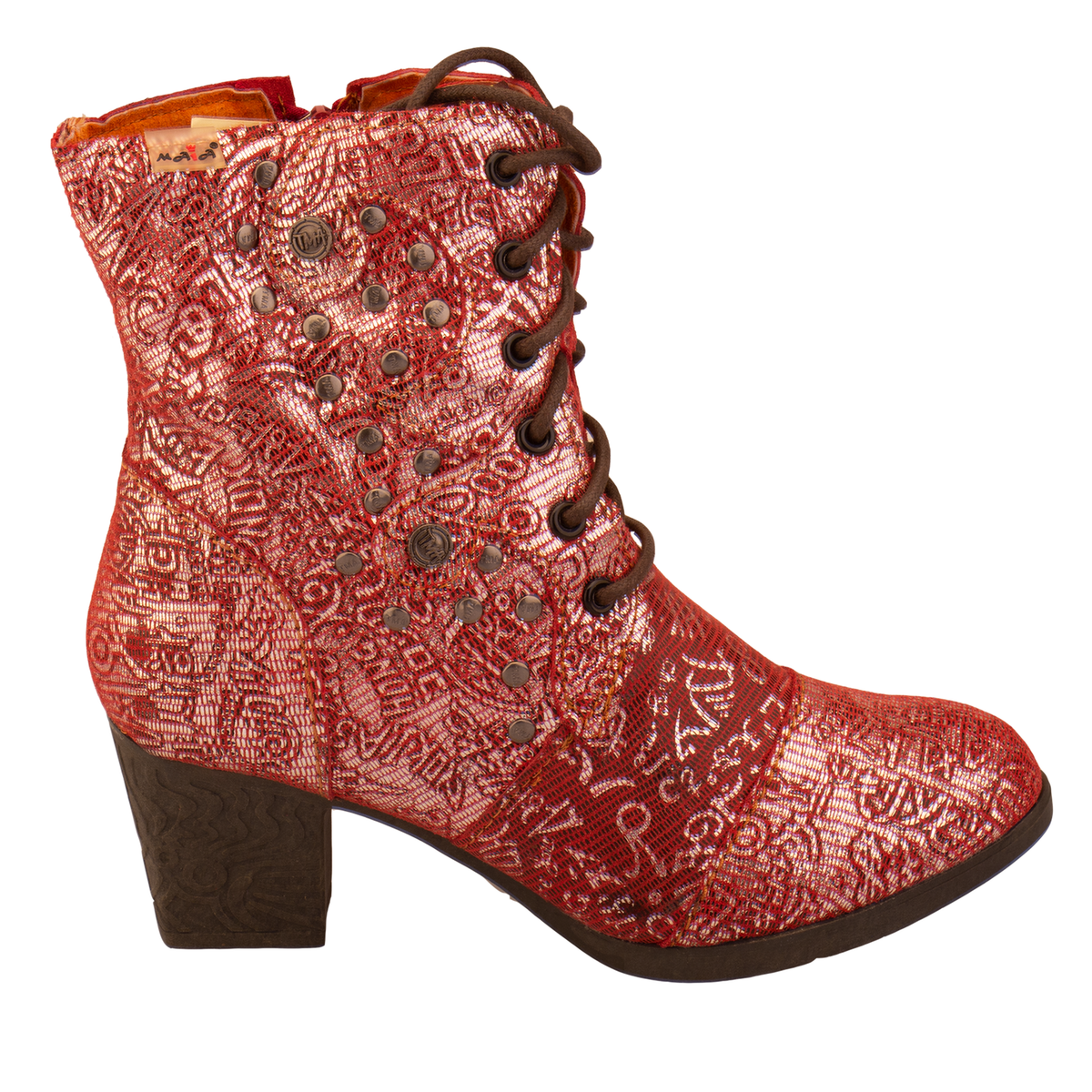 TMA 1191 | Damen Stiefeletten | Rot