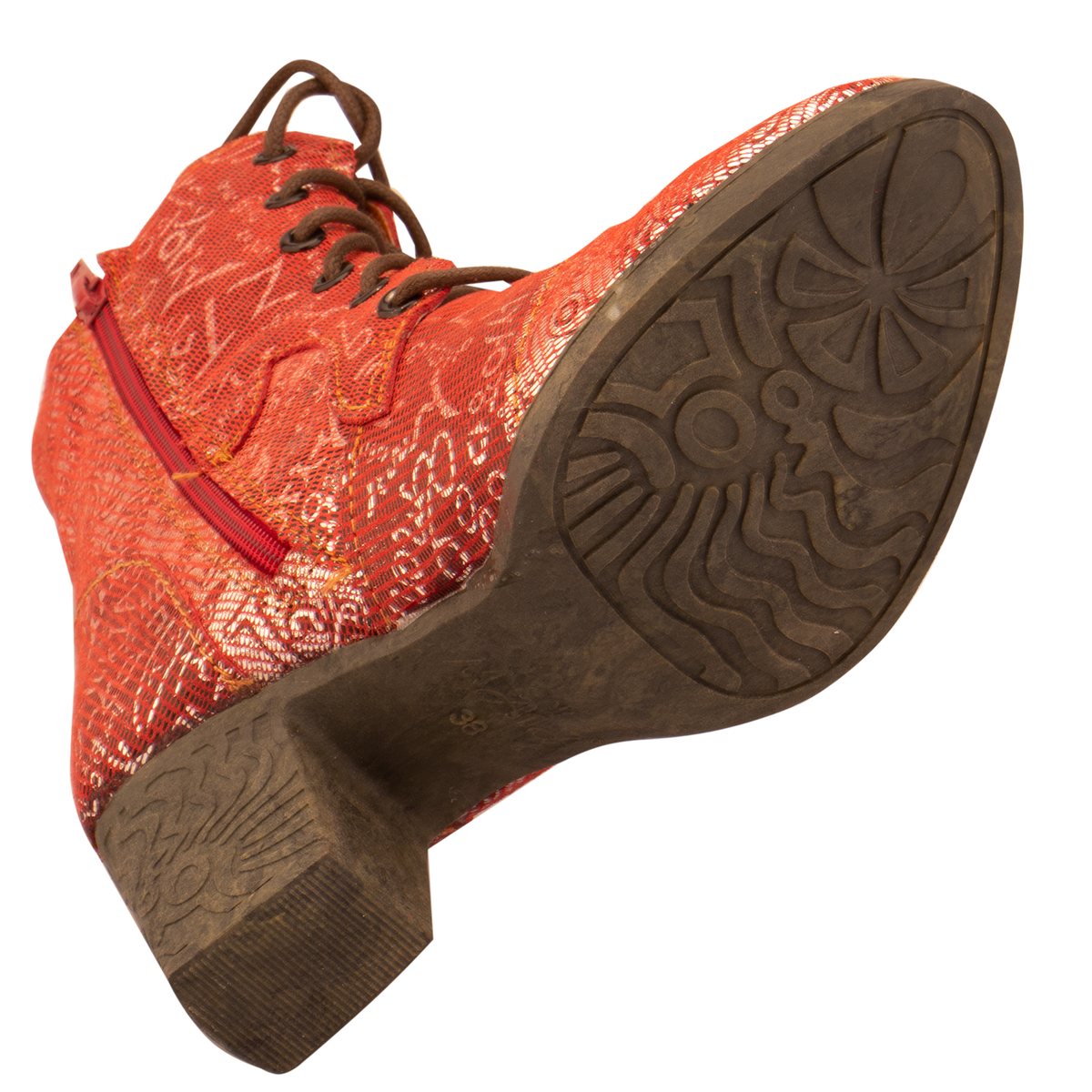 TMA 1191 | Damen Stiefeletten | Rot