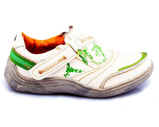 Damen Halbschuh | TMA 1364 | Sneaker | Damen Sneakers | Echtleder | weiß | Größen 36 - 42