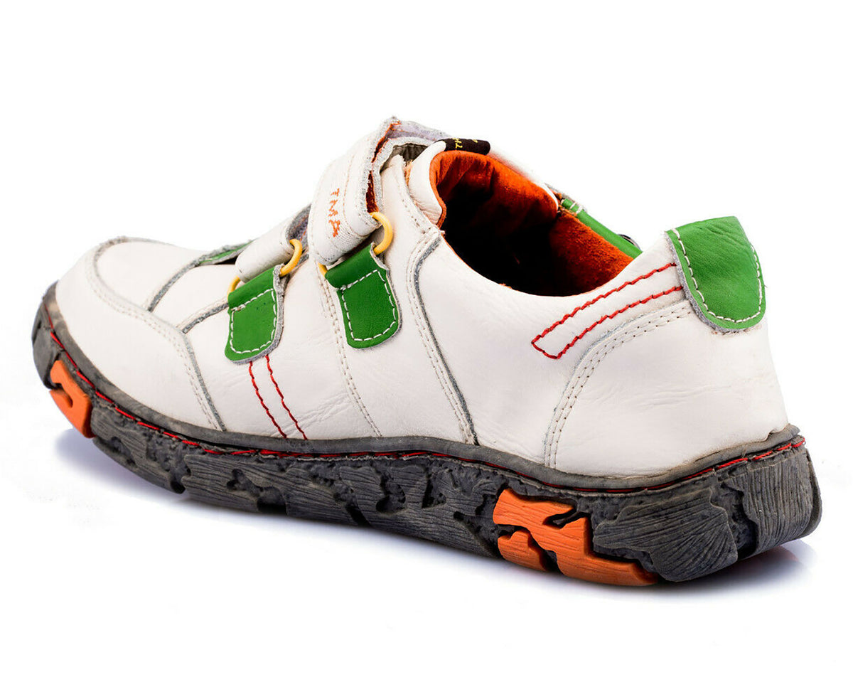 Damen Halbschuh | TMA 1367 | Sneaker | Damen Sneakers | Echtleder | weiß | Größen 36 - 42