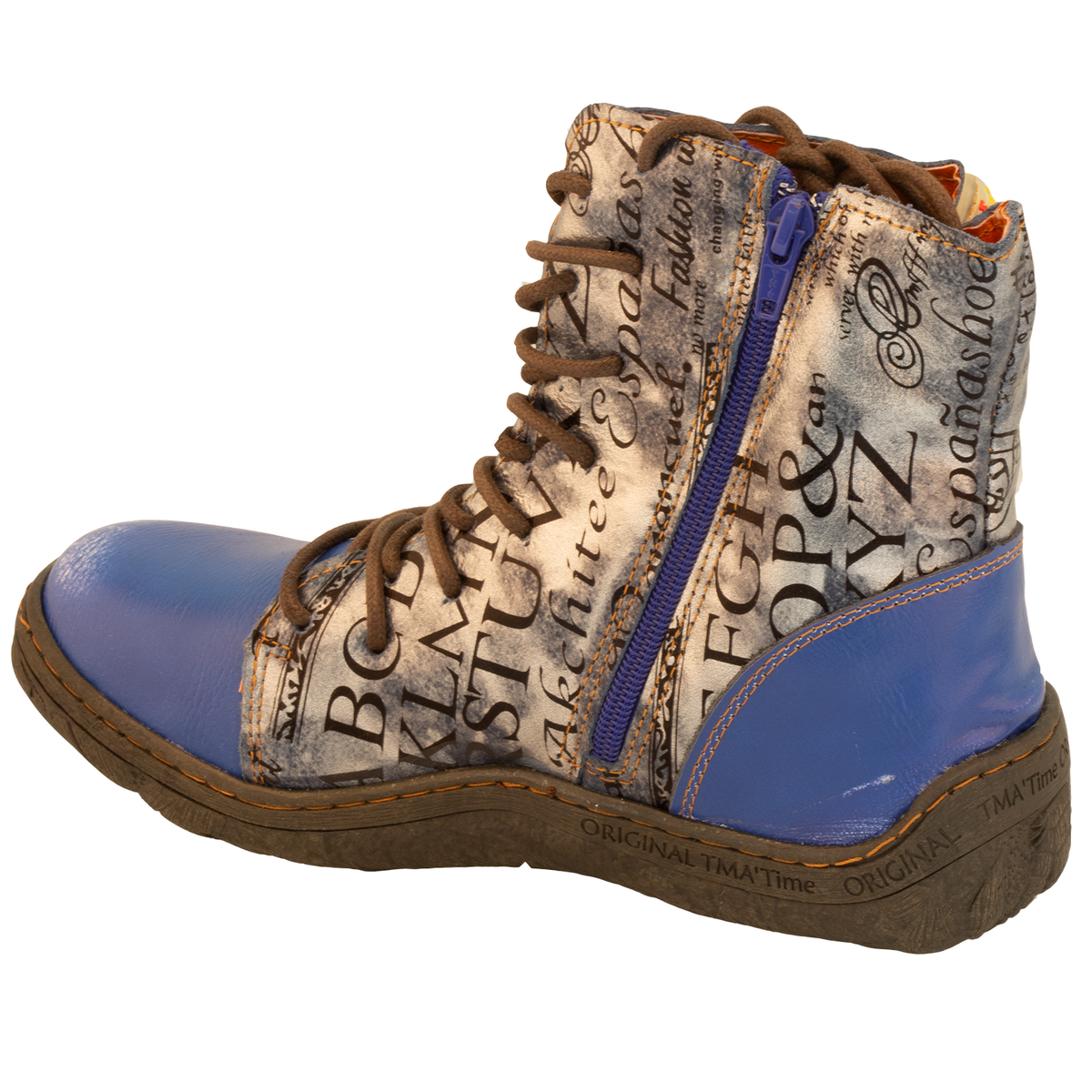 TMA 1668 | Damen Stiefeletten | Blau