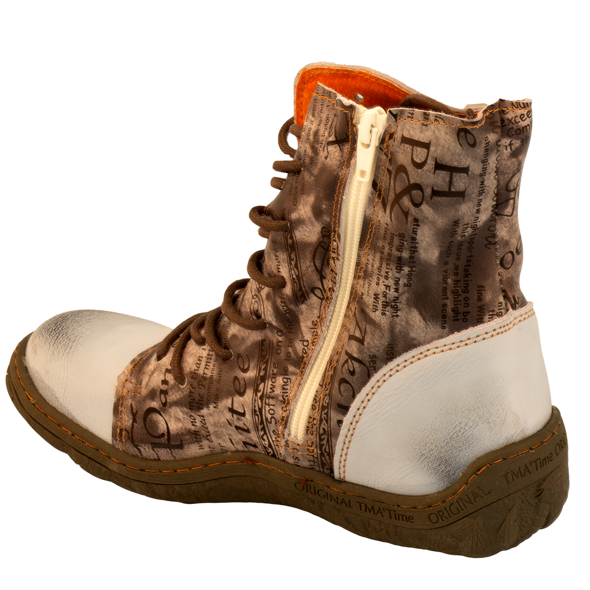 TMA 1668 | Damen Stiefeletten | Weiss