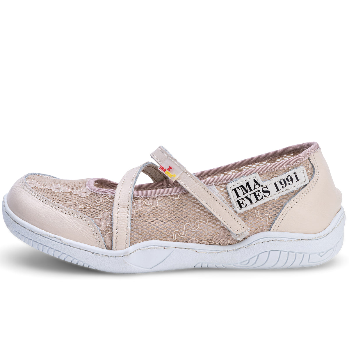 Damenschuhe | TMA 2031 | Damenschuhe aus Spitze | Slipper | beige | Größen 36 - 42