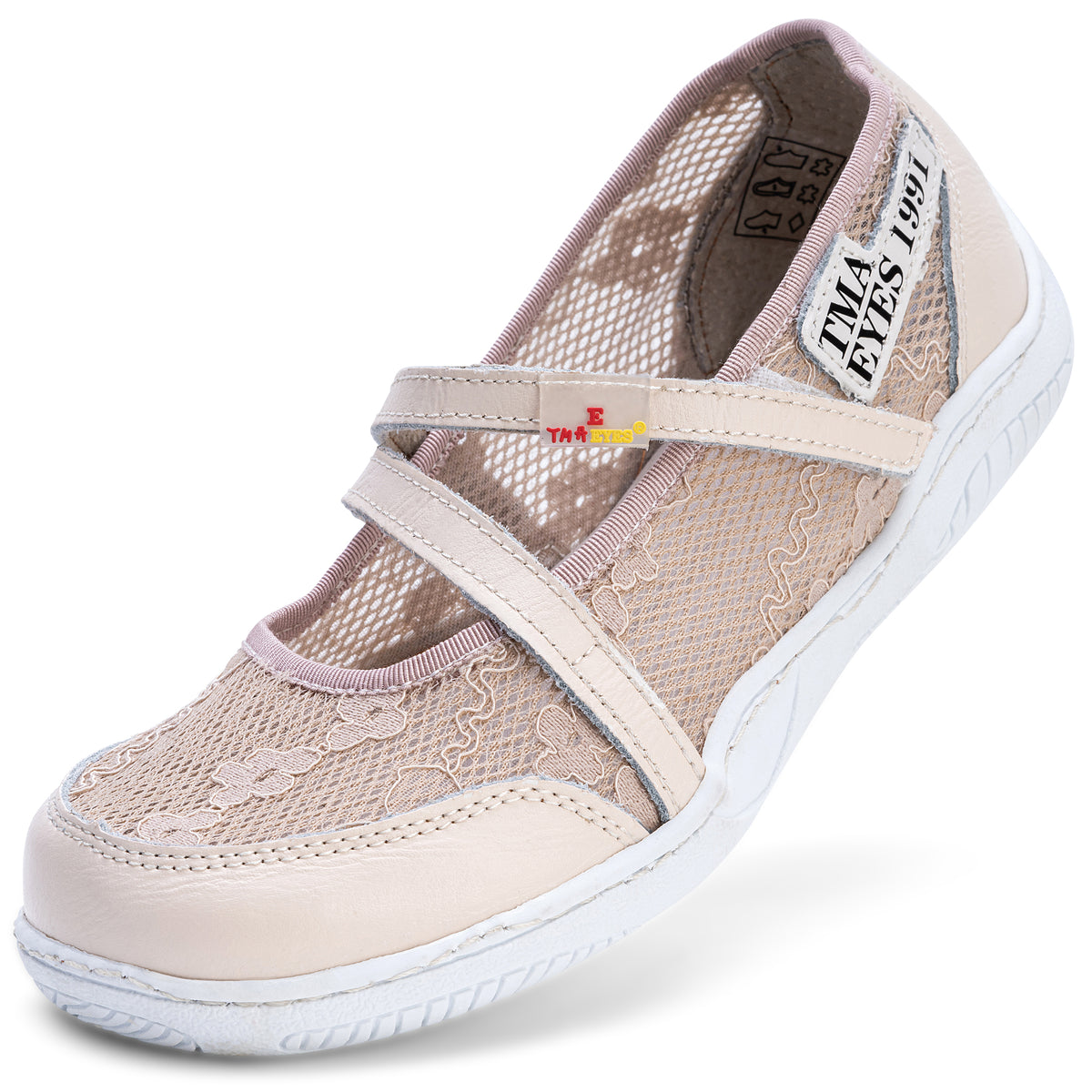 Damenschuhe | TMA 2031 | Damenschuhe aus Spitze | Slipper | beige | Größen 36 - 42