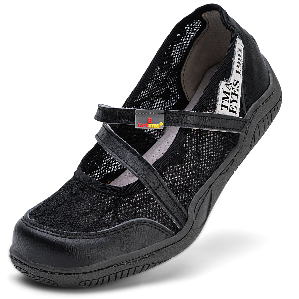 Damenschuhe | TMA 2031 | Damenschuhe aus Spitze | Slipper | schwarz | Größen 36 - 42