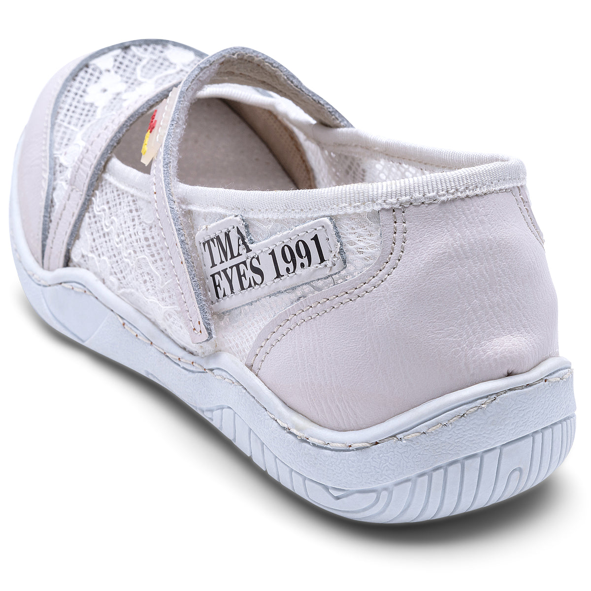 Damenschuhe | TMA 2031 | Damenschuhe aus Spitze | Slipper | weiß | Größen 36 - 42