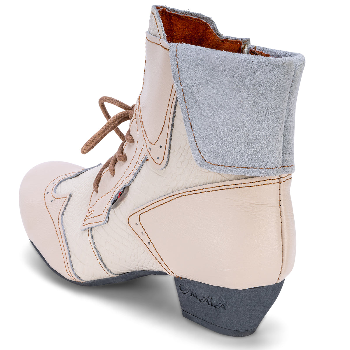 Damen Stiefeletten | TMA 6188 | Frühjahr | Sommer | Herbst | Echtleder | weiß | Größen 36 - 42