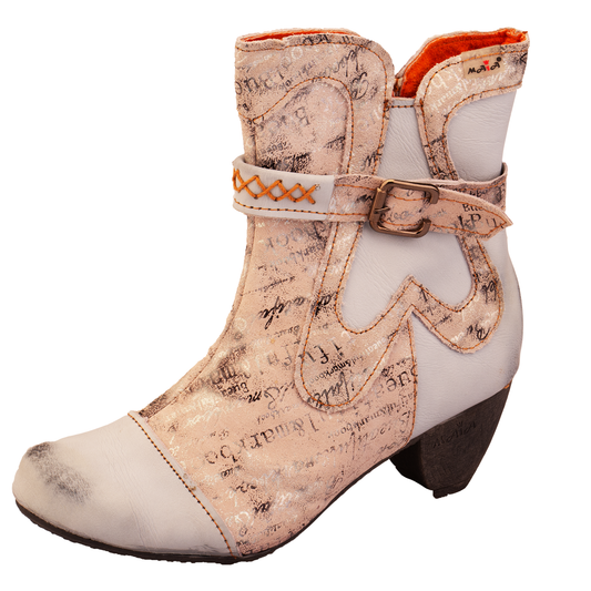 TMA 8177 | Damen Stiefeletten | Weiss