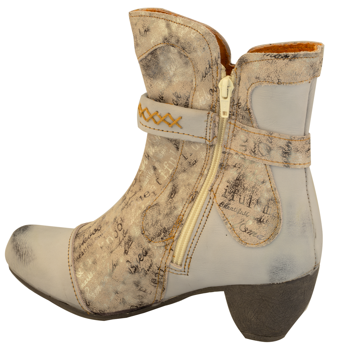 TMA 8177 | Damen Stiefeletten | Weiss