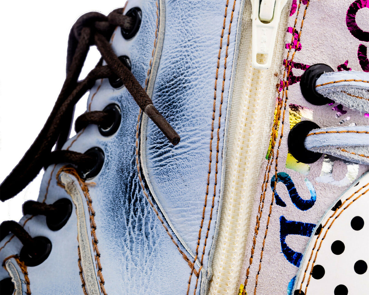Damen Stiefeletten | TMA 8979 | Frühjahr | Sommer | Herbst | Echtleder | weiß | Größen 36 - 42