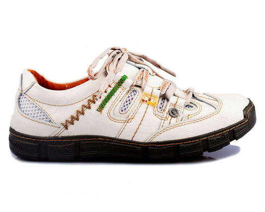 Herrenschuhe | TMA 9957 | Herren Halbschuhe | Sneaker | Echtleder | weiß | alle Größen 41 - 46
