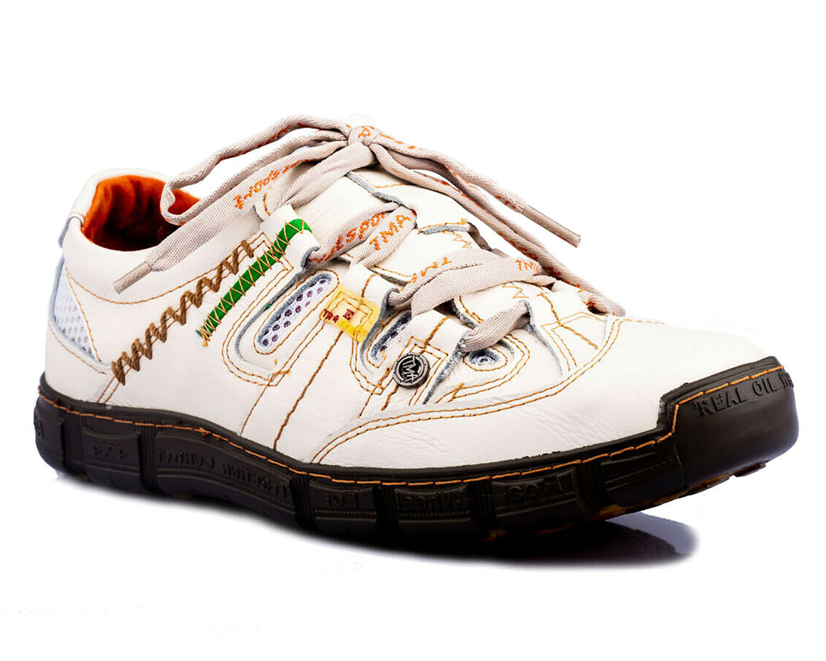 Herrenschuhe | TMA 9957 | Herren Halbschuhe | Sneaker | Echtleder | weiß | alle Größen 41 - 46