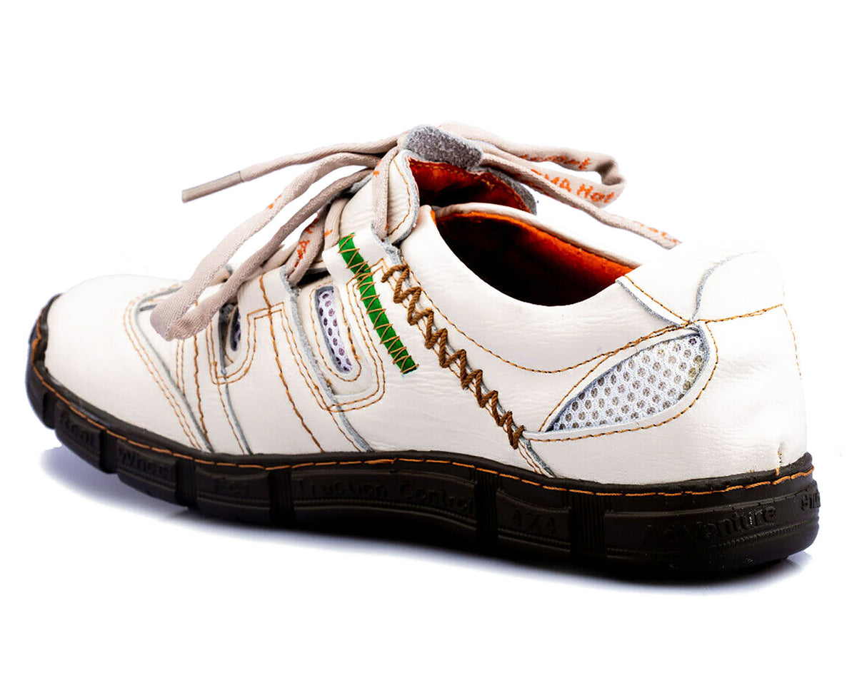 Herrenschuhe | TMA 9957 | Herren Halbschuhe | Sneaker | Echtleder | weiß | alle Größen 41 - 46