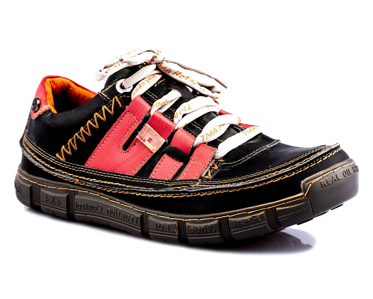Herrenschuhe | TMA 9958 | Herren Halbschuhe | Sneaker | Echtleder | schwarz | alle Größen 41 - 46
