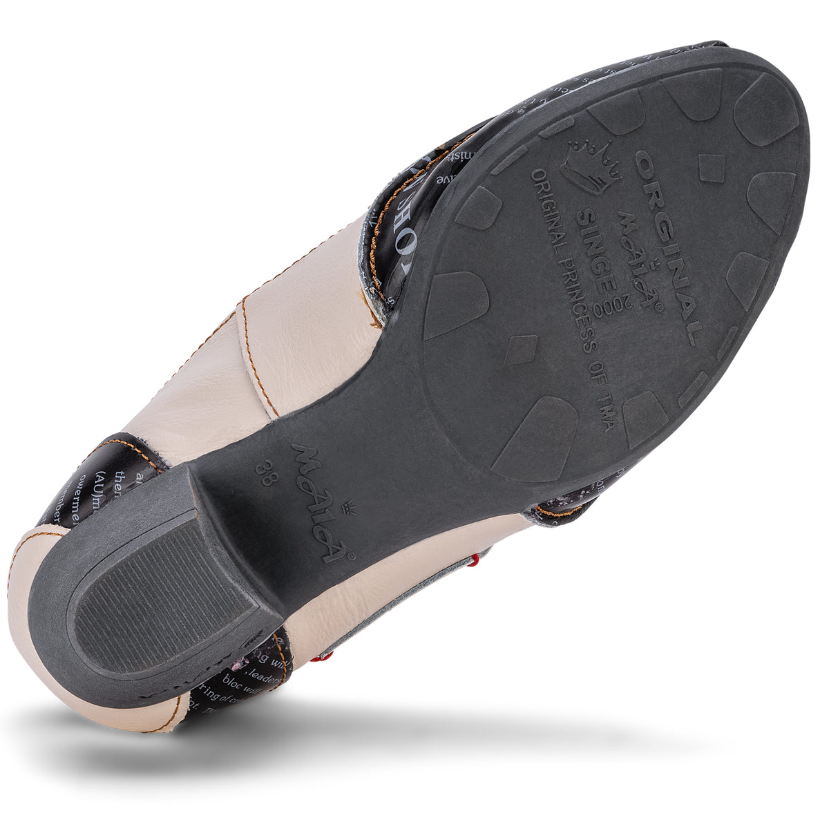 Pumps | TMA 6126 | Damen Halbschuhe mit Absatz | Echtleder | weiss | Größen 36 - 42